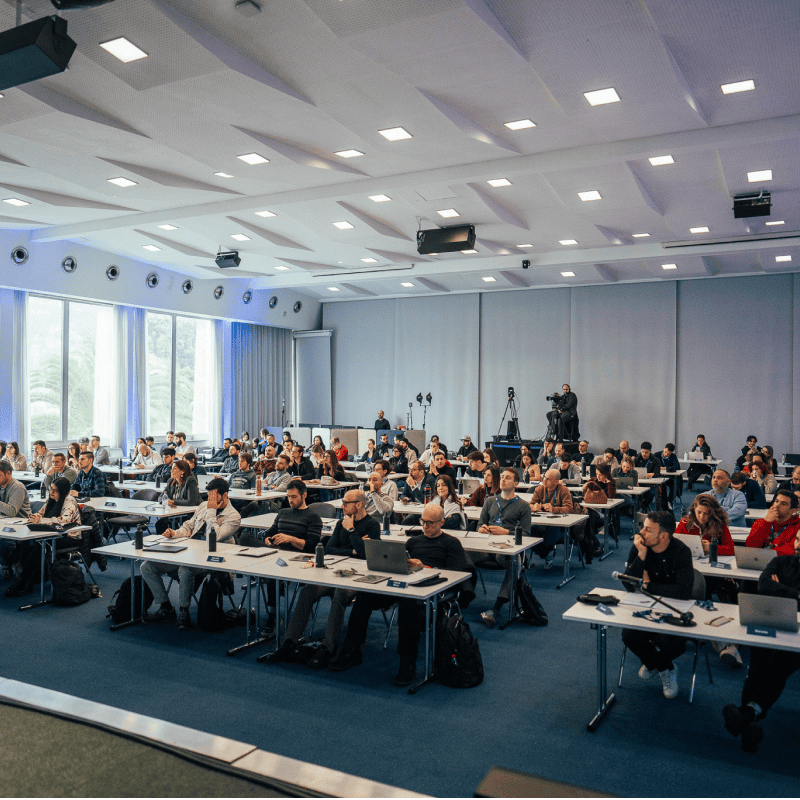 L'aula di un evento Marketers al completo
